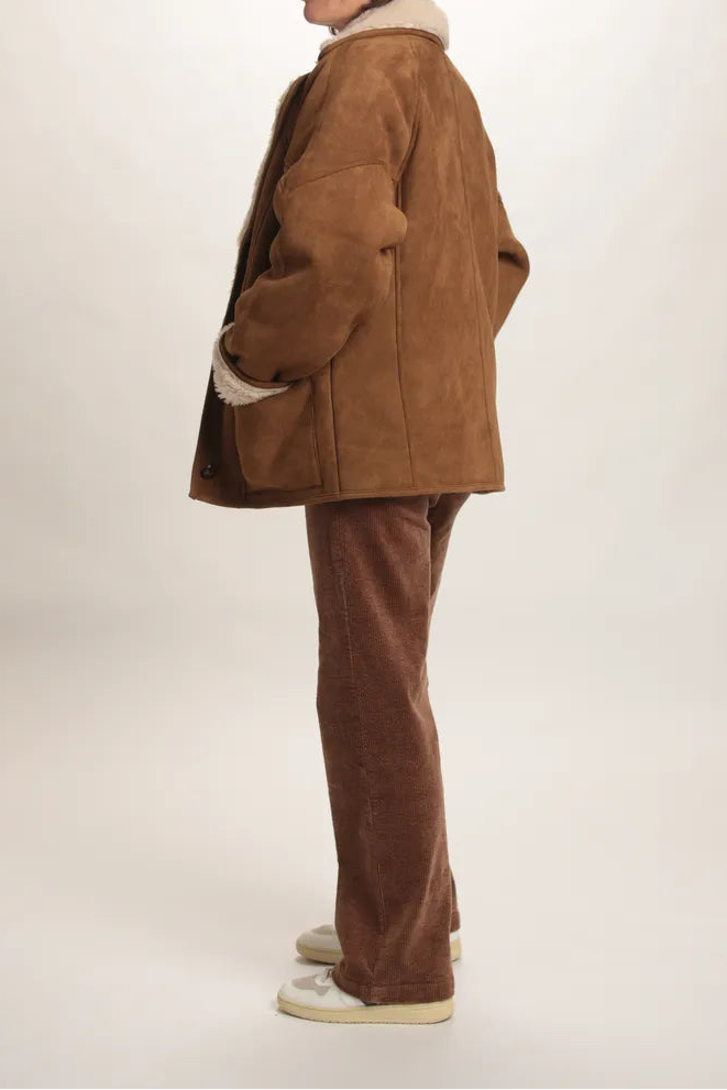 Manteau Oural suedine