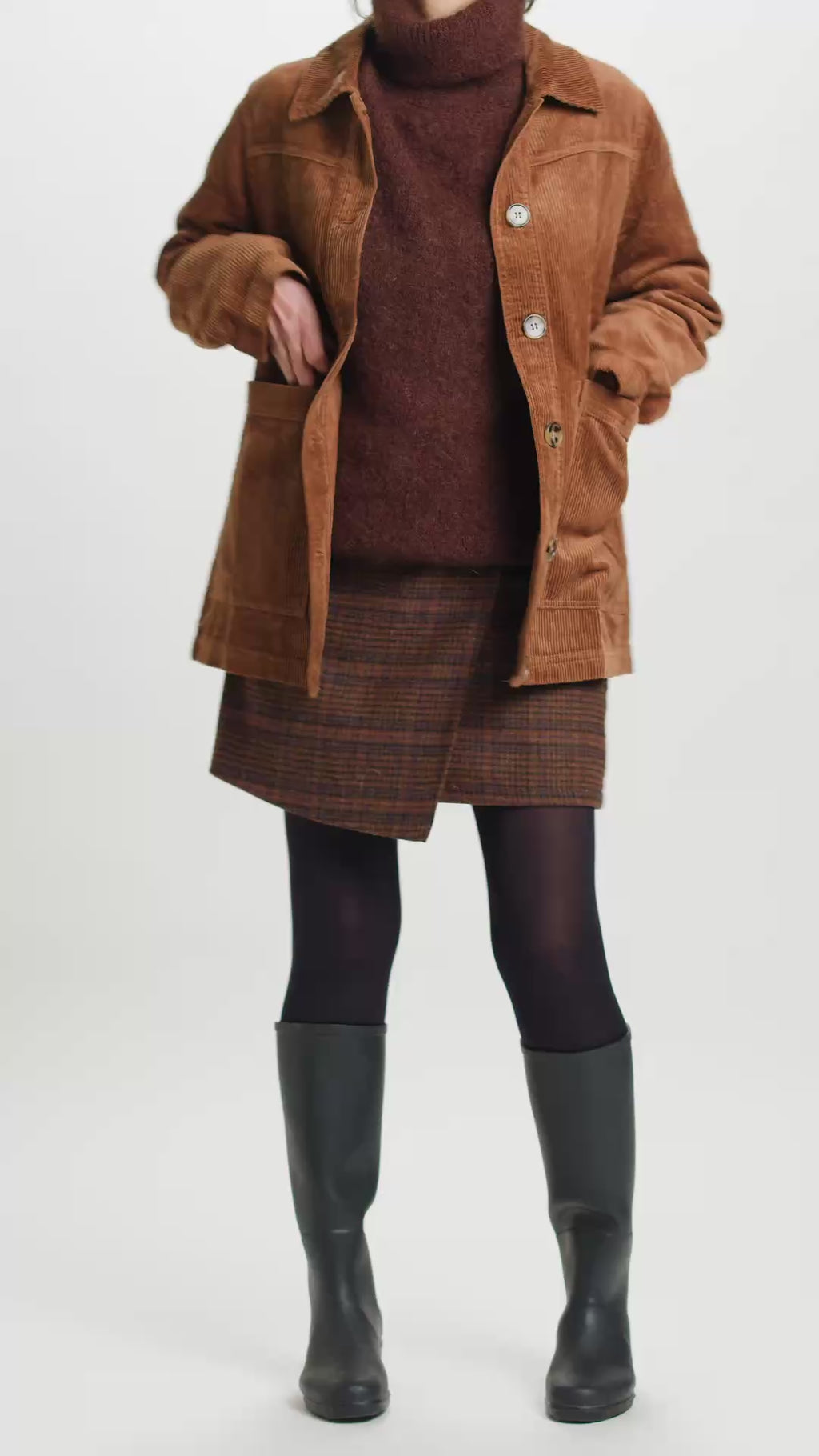 Jupe Stanford Chocolat