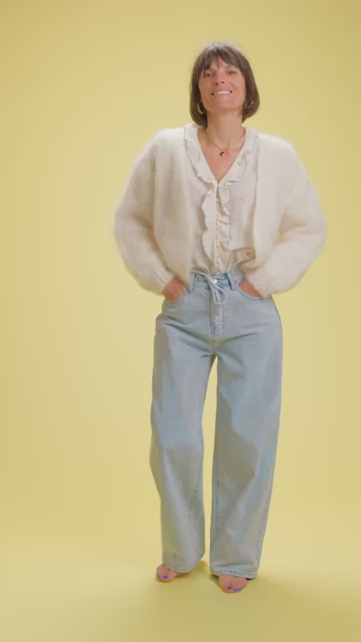 Gilet Jane Ecru