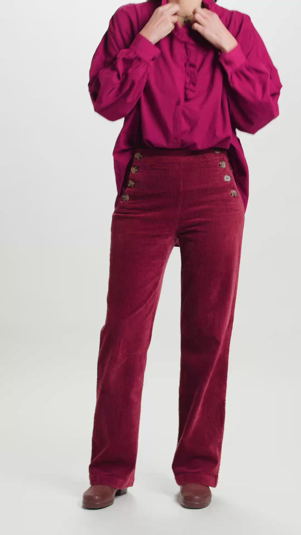 Chemise Penelope Bordeaux