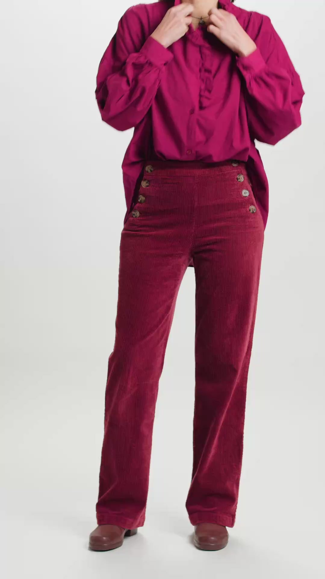 Chemise Penelope Bordeaux