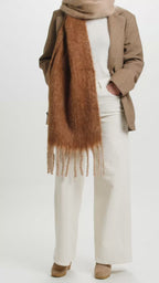 Veste Gustin marron pied de poule