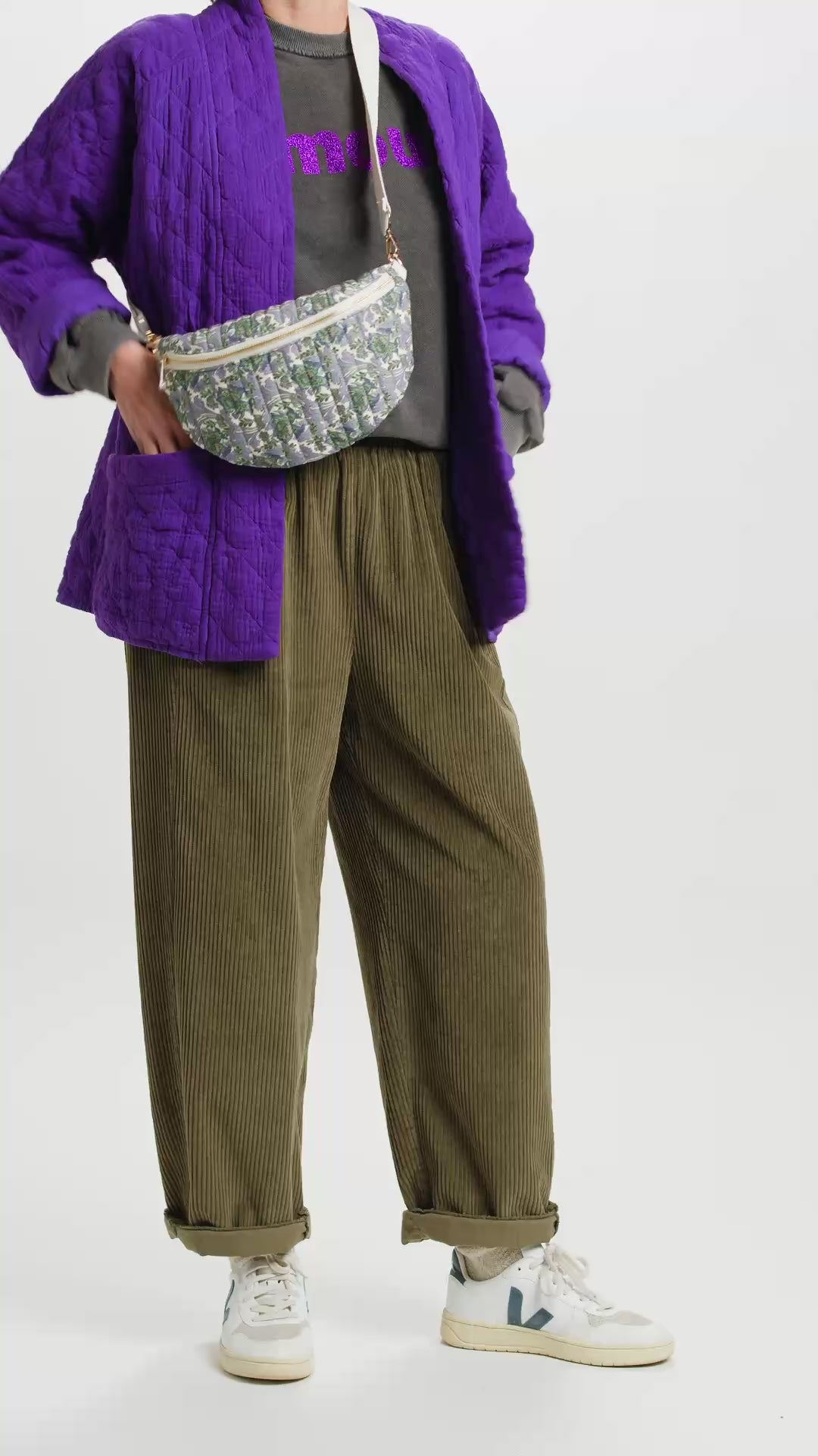 Veste Yoko Kimono Violet