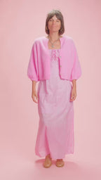 Gilet Chantal Rose