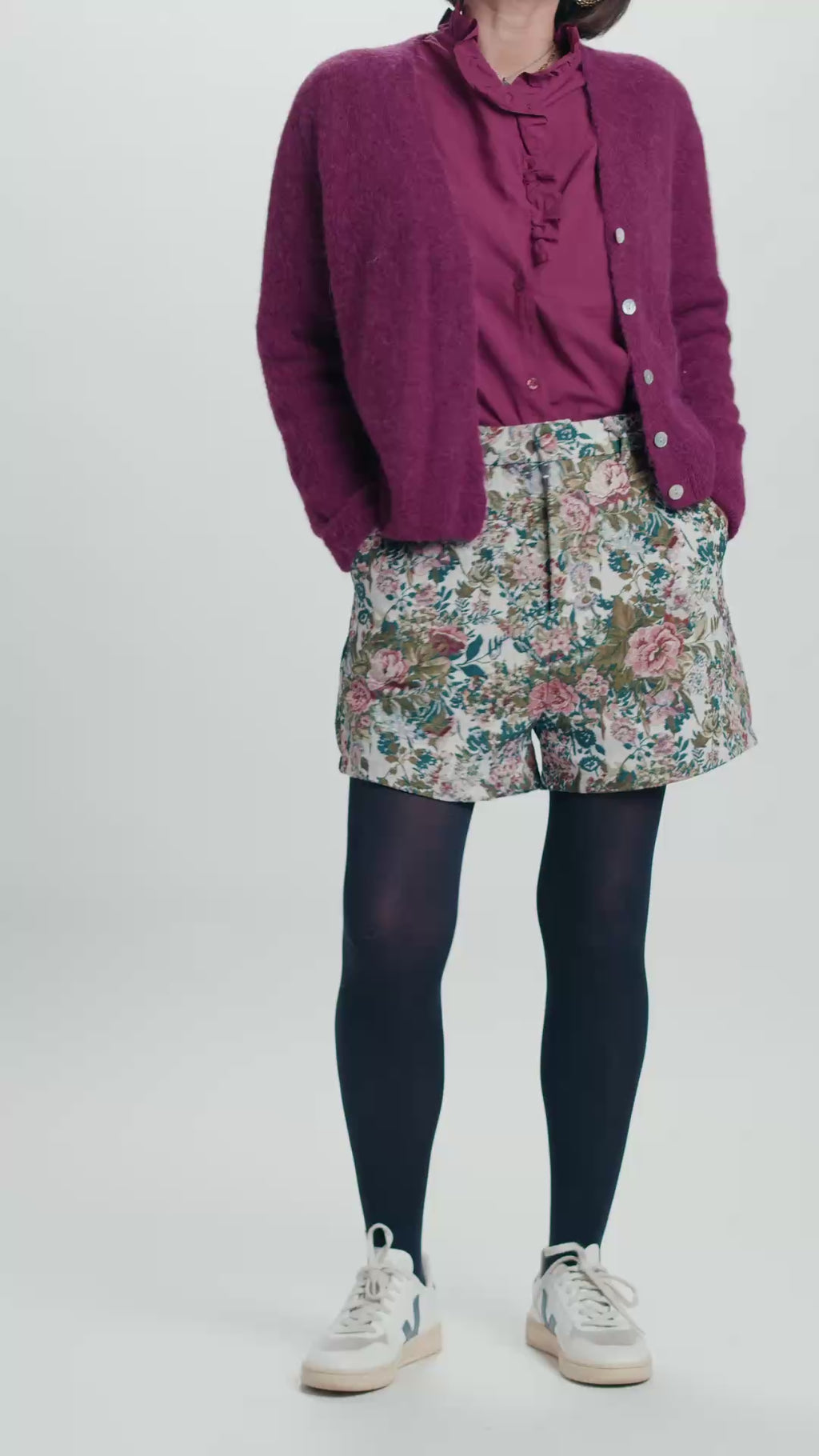 Gilet Alpaga bordeaux