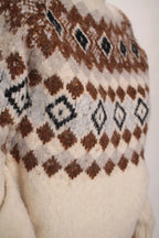 Pull Courchevel Blanc cassé