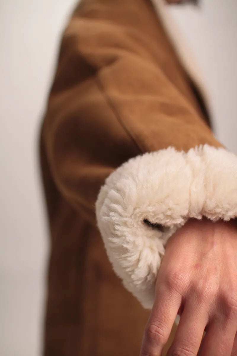 Manteau Oural suedine